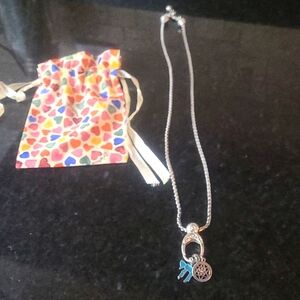 Brighton 24 in braided chain with charms
